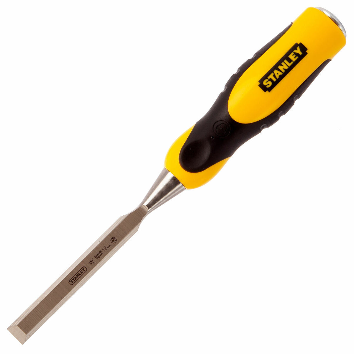 Stanley STA016873 Dynagrip Bewal Edge Chisel with Strike Cap 12mm