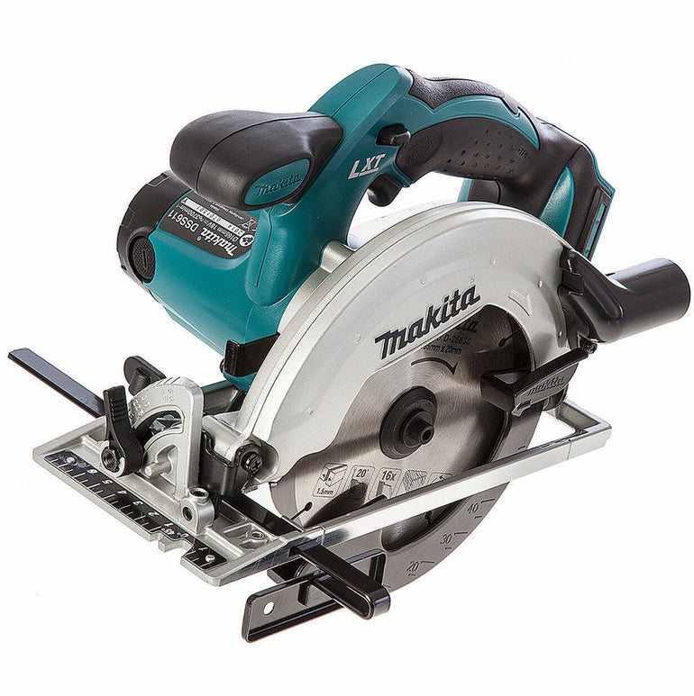 Makita DSS611Z 18V LXT 165mm Circular Saw with Type-3 Makpac Case & 24T Blade