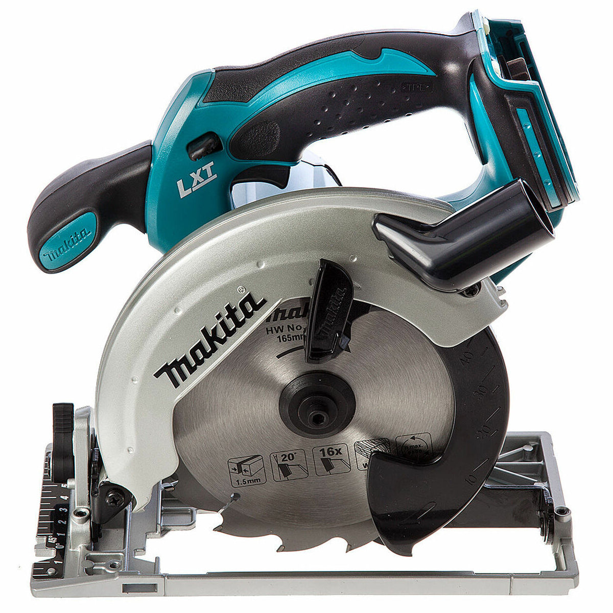 Makita DSS611Z 18V LXT 165mm Circular Saw with Type-3 Makpac Case & 24T Blade