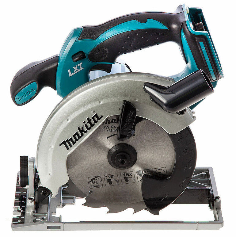 Makita DSS611Z 18V LXT 165mm Circular Saw with Type-3 Makpac Case & 24T Blade