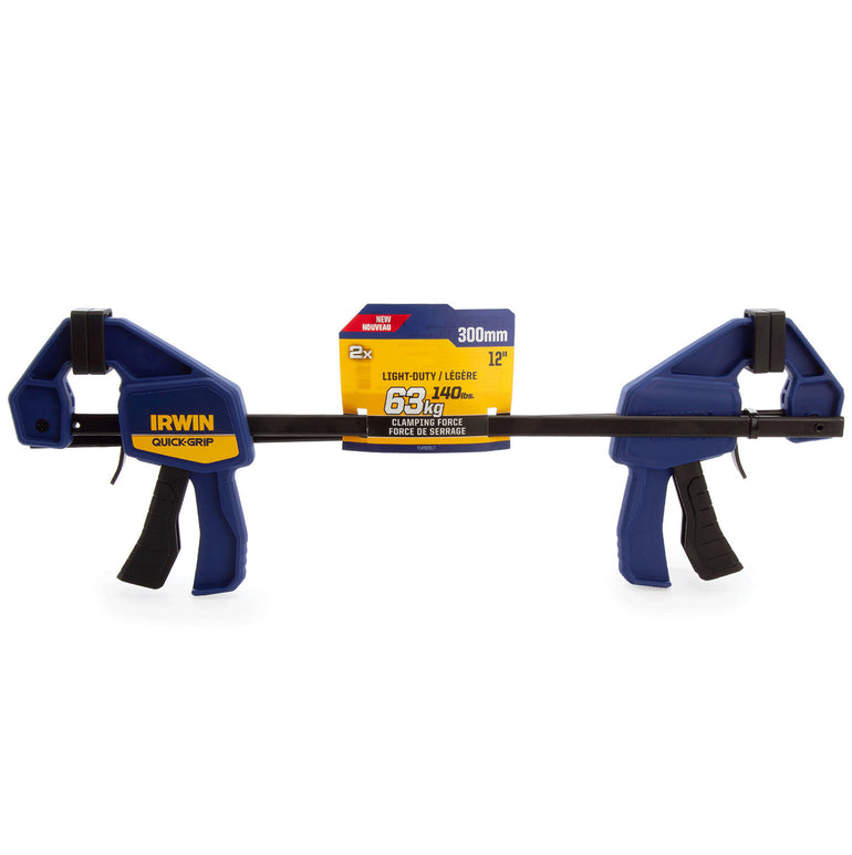 Irwin Quick Grip Mini Bar Clamp Twin Pack 300mm/12in Q/G54122QCN