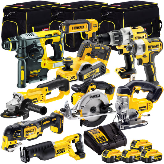 Dewalt DCKT4T710P4T 18V 10 Piece Cordless Kit