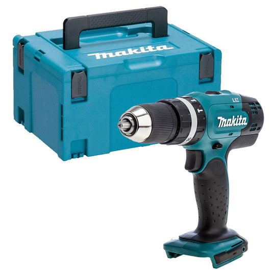 Makita DHP453Z 18V LXT Cordless 13mm 2 Speed Combi Drill with Makpac Type 3 Case