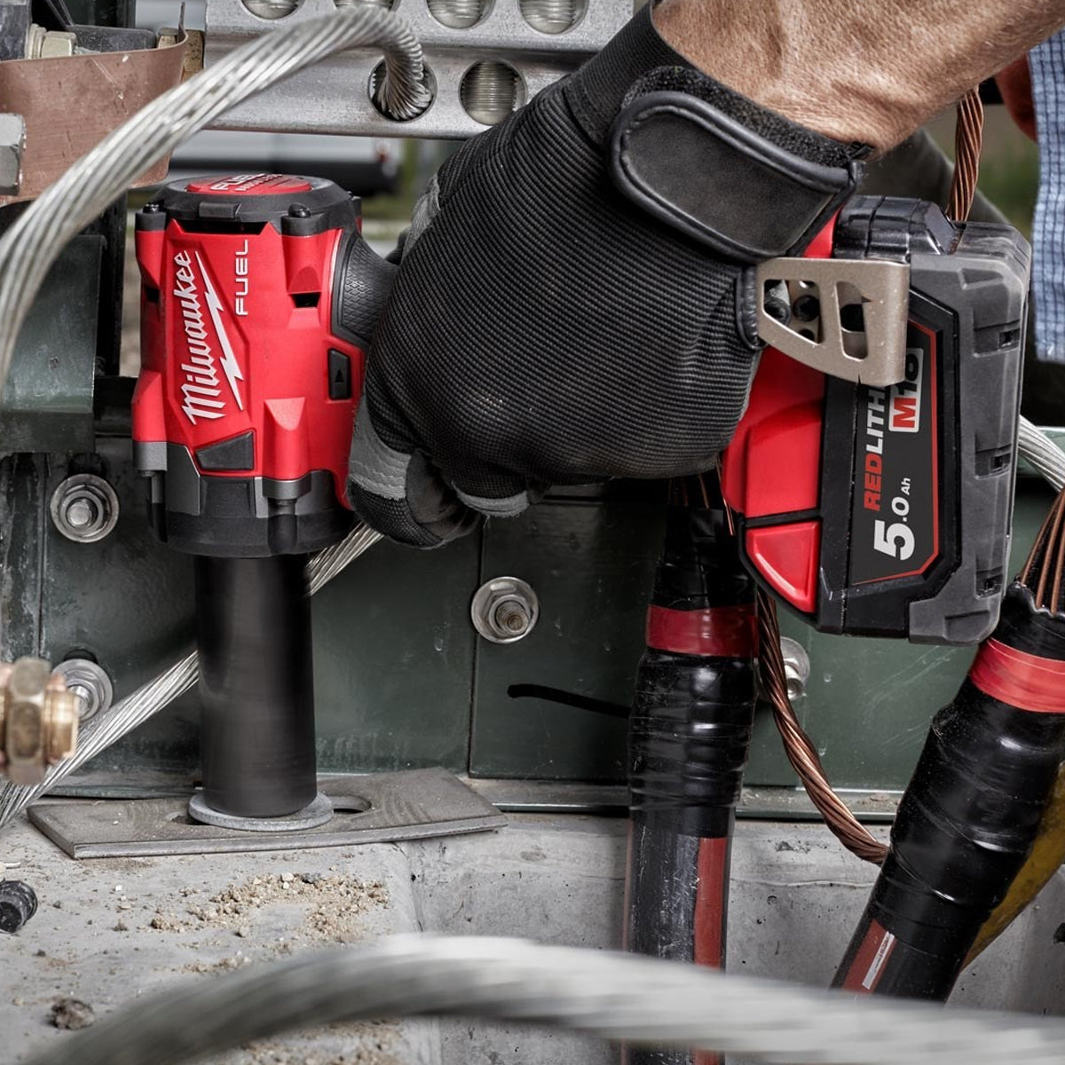 Milwaukee M18FIW2F38-0X 18V FUEL Brushless 3/8" Friction Ring Impact Wrench Body Only 4933478650