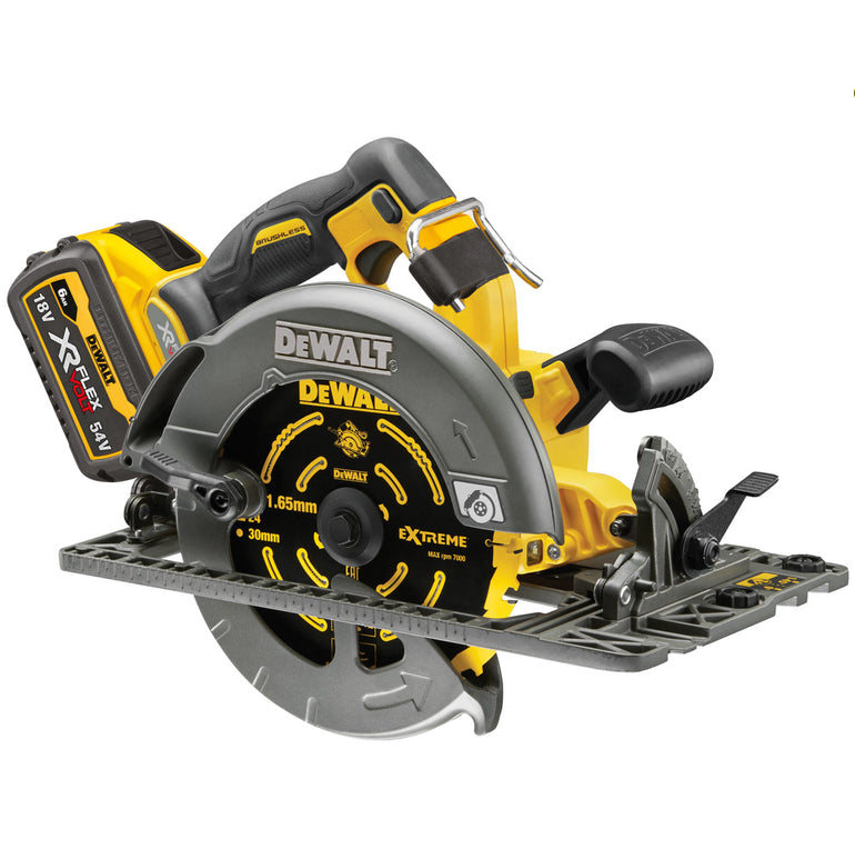 Dewalt DCS579T2 54V FlexVolt 190mm Circular Saw with 2 x 6.0Ah Batteries Charger & Case