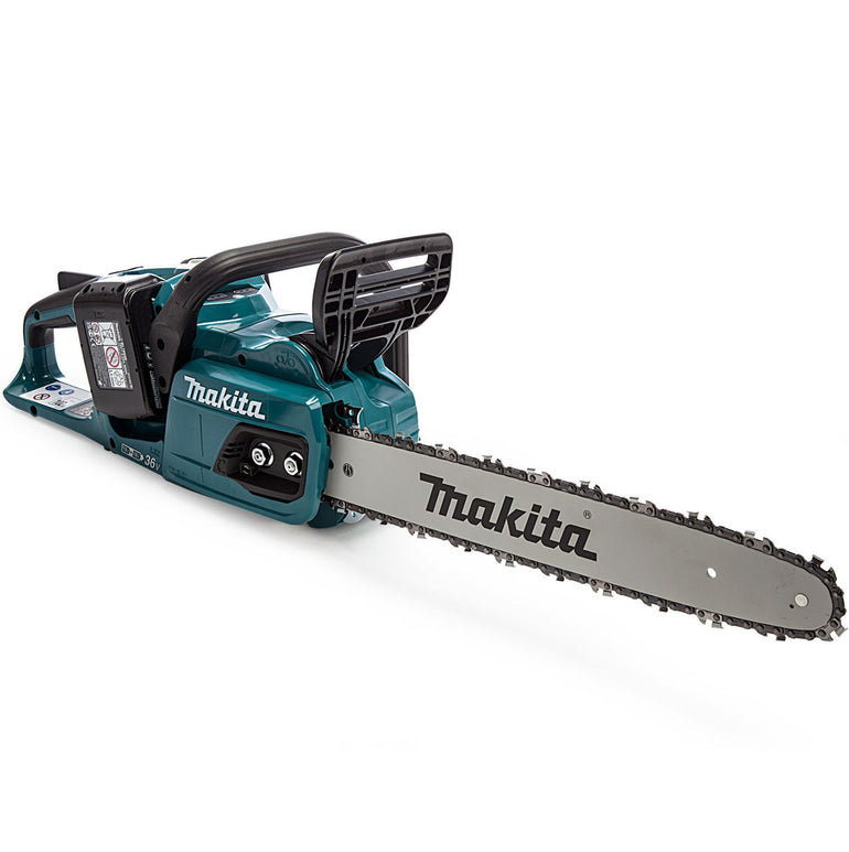 Makita DUC405PG2 36V Brushless Chainsaw 40cm with 2 x 6.0Ah Batteries & Charger