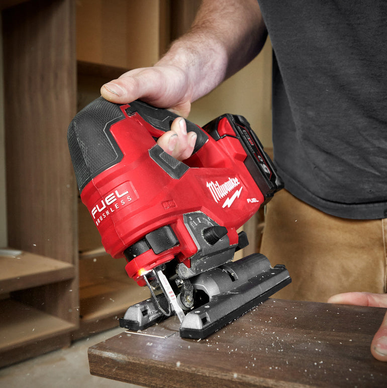 Milwaukee M18PP5C-503B 18V FUEL Woodworking 5 Piece Kit with 3 x 5.0Ah Batteries & Charger 4933480469