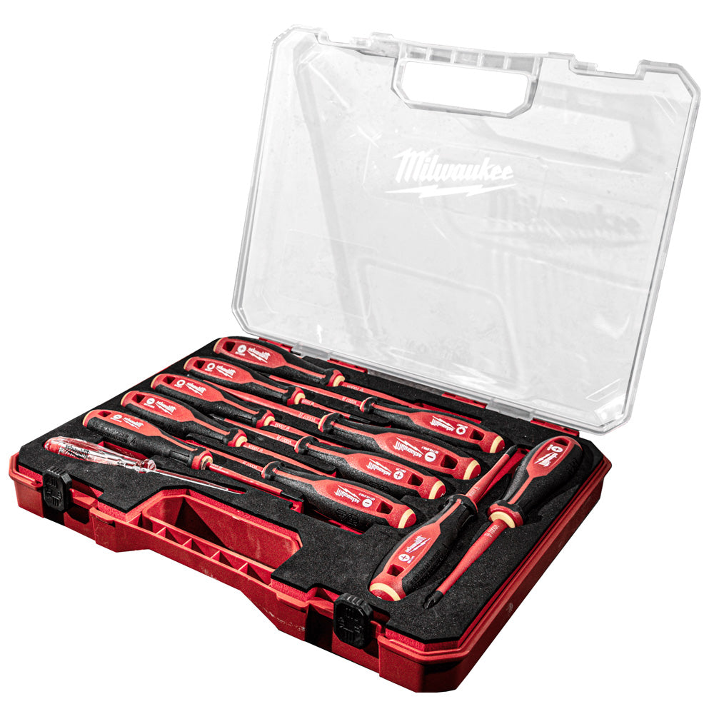 Milwaukee VDE Screwdriver 12 Piece Set 4932479095