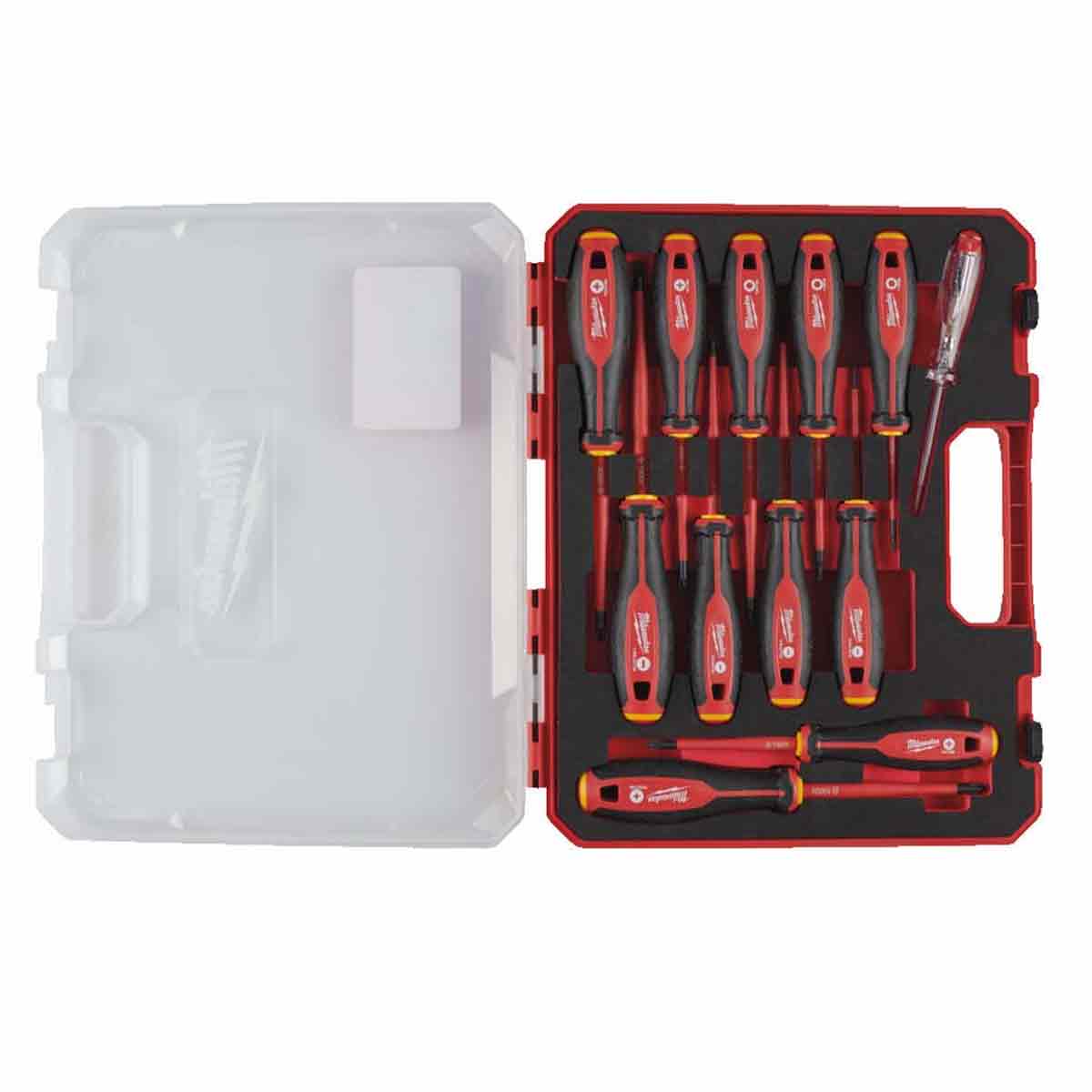 Milwaukee VDE Screwdriver 12 Piece Set 4932479095