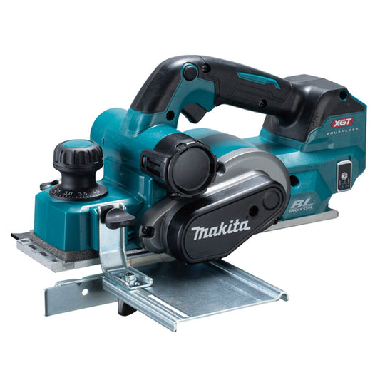 Makita KP001GZ 40V 82mm Brushless Planer With 1 x 2.5Ah Battery Charger & Bag