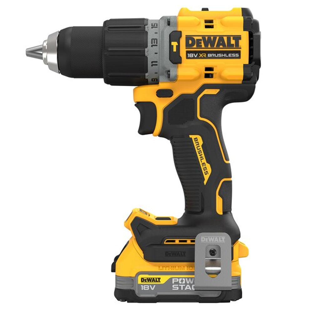 DeWalt DCD805E2T-GB Brushless Combi Drill Kit with 2 x 2.0Ah Batteries 18V