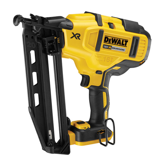 DeWalt DCN660N 18V Brushless Second Fix Nailer with 1 x 4.0Ah Battery, Charger & 24" Bag