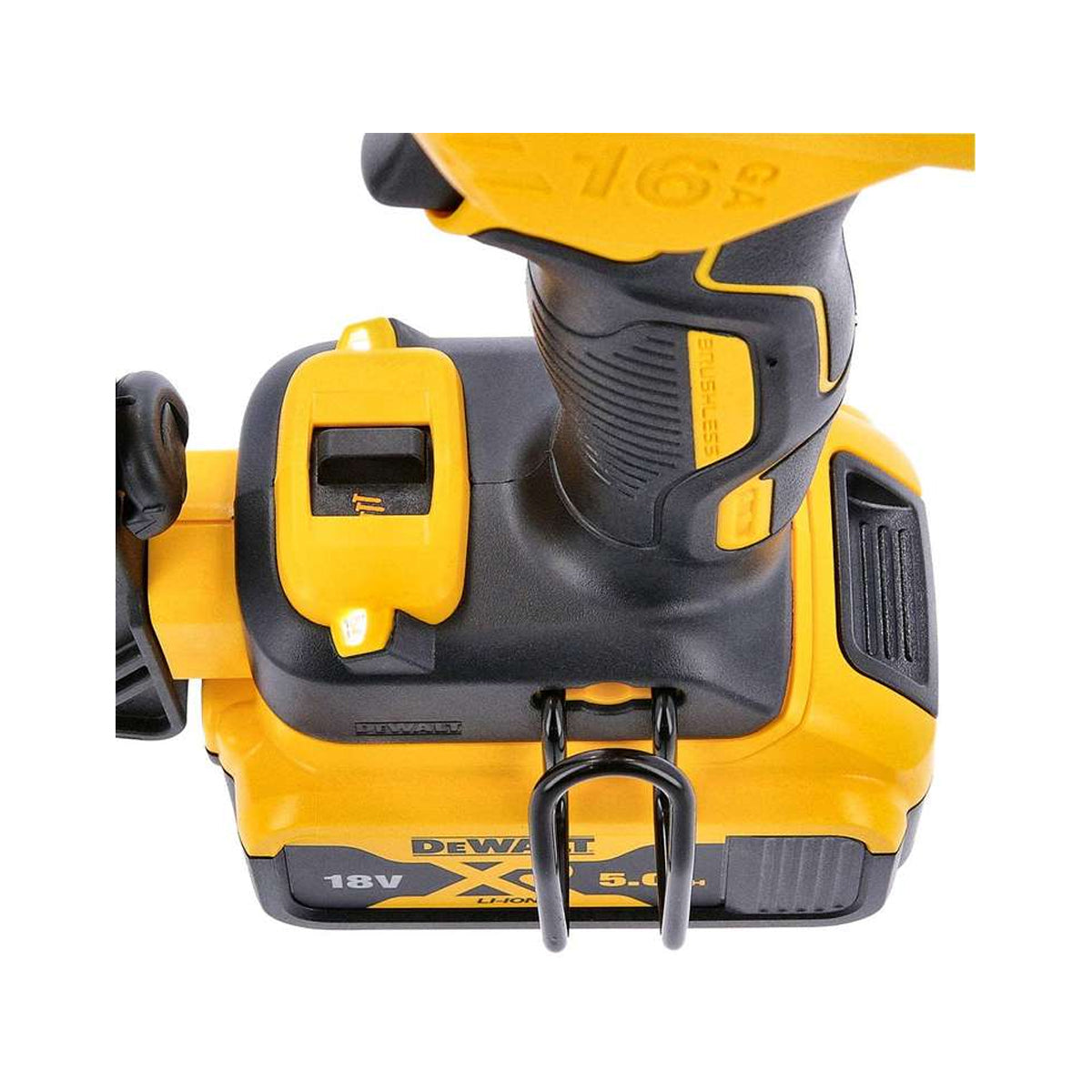 DeWalt DCN660N 18V Brushless Second Fix Nailer with 1 x 4.0Ah Battery, Charger & 24" Bag