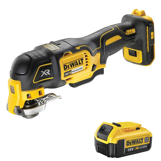 Dewalt DCS356N 18V Brushless Oscillating MultiTool with 1 x 4.0Ah Battery