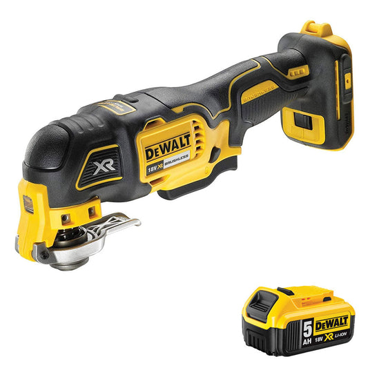 Dewalt DCS356N 18V Brushless Oscillating MultiTool with 1 x 5.0Ah Battery