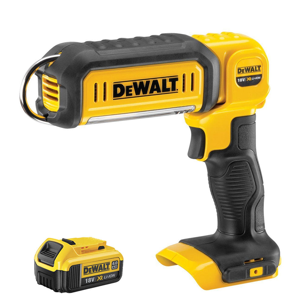 Dewalt DCL050N 18V Handheld LED Work Light Torch with 1 x 4.0Ah Battery