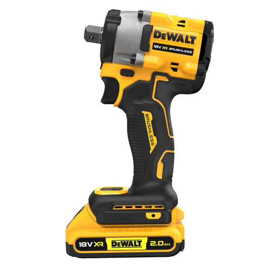 Dewalt DCF922D2T 18V Brushless 1/2" Impact Wrench with 2 x 2.0Ah Batteries