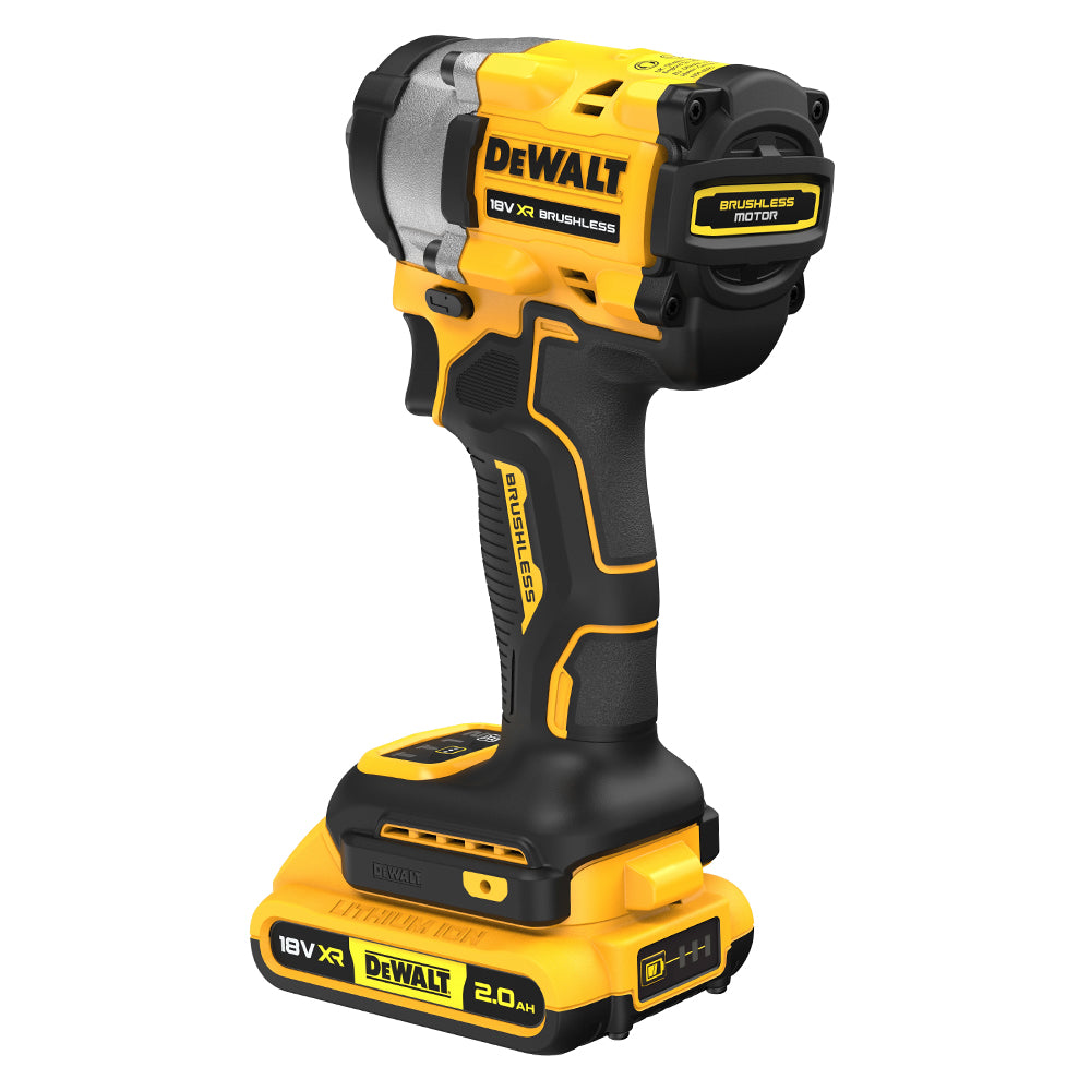 Dewalt DCF922D2T 18V Brushless 1/2" Impact Wrench with 2 x 2.0Ah Batteries