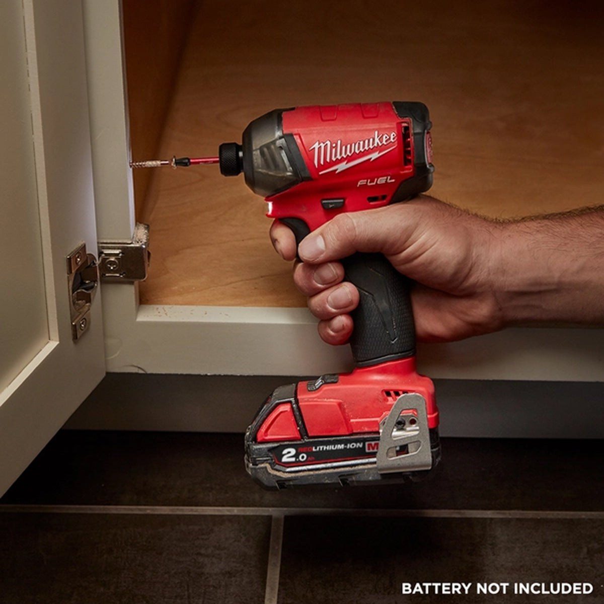 Milwaukee M18FQID-0 18V Brushless Hydraulic Impact Driver with 1 x 5.0Ah Battery Charger & Bag