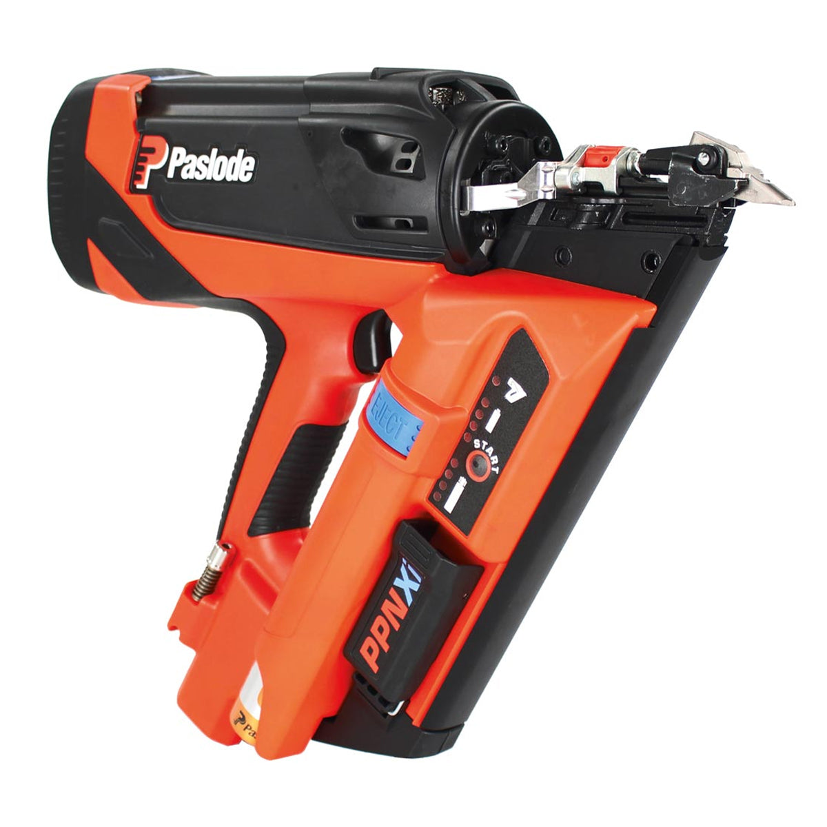 Paslode PPNXI 7.4V Cordless First Fix Gas Nailer with 1 x 2.1Ah Battery & Charger 019790