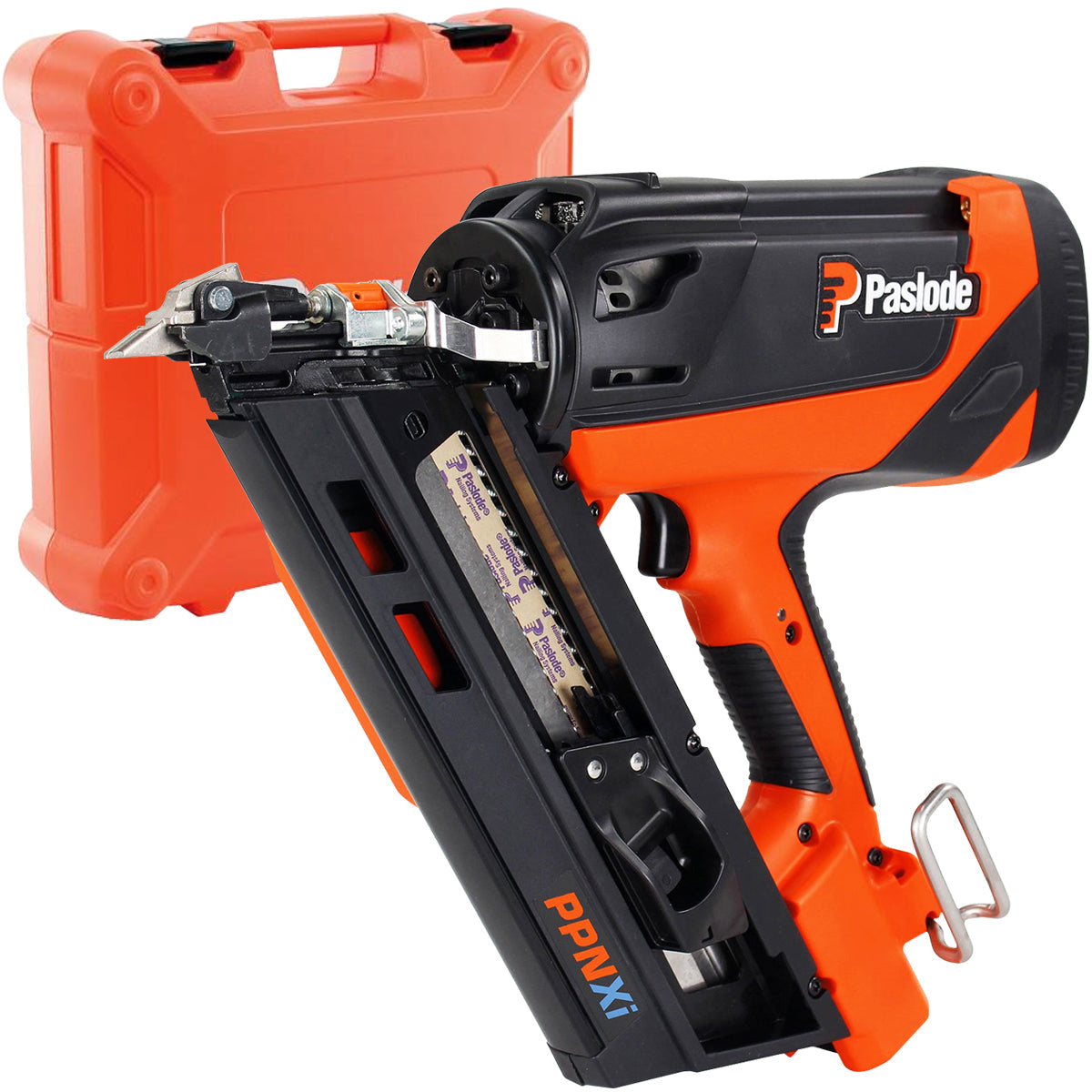 Paslode PPNXI 7.4V Cordless First Fix Gas Nailer with 1 x 2.1Ah Battery & Charger 019790