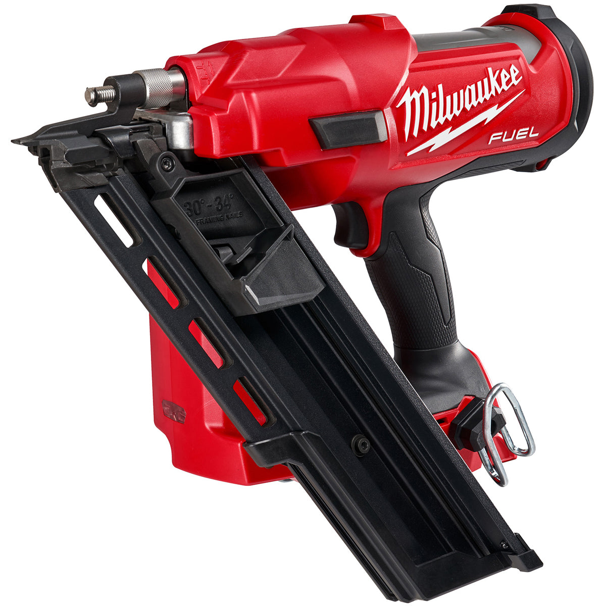 Milwaukee M18FFN-0C 18V Fuel Brushless First Fix Angled Framing Nailer with 1 x 5.5Ah Battery & Charger