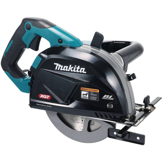 Makita CS002GD201 40V XGT Brushless 185mm Metal Cutter With 2 x 2.5Ah Battery Charger & Type 4 Case