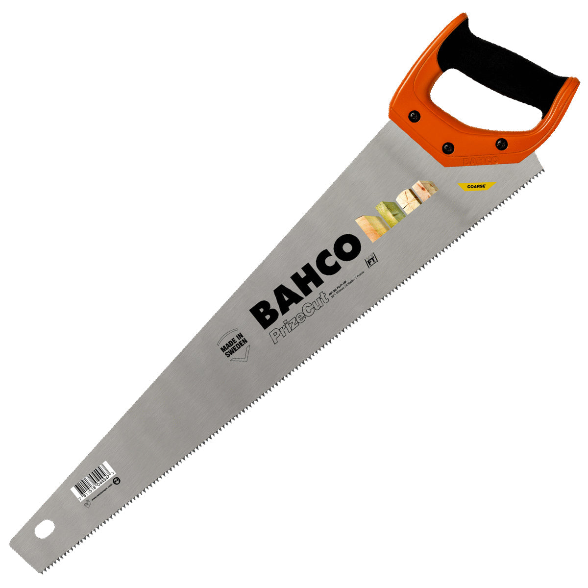 Bahco NP-22-U7/8-HP 550mm (22in) 7 TPI PrizeCut Hardpoint Handsaw BAHSE22