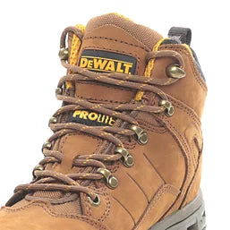 DEWALT PRO-LITE COMFORT SAFETY BOOTS BROWN SIZE 10