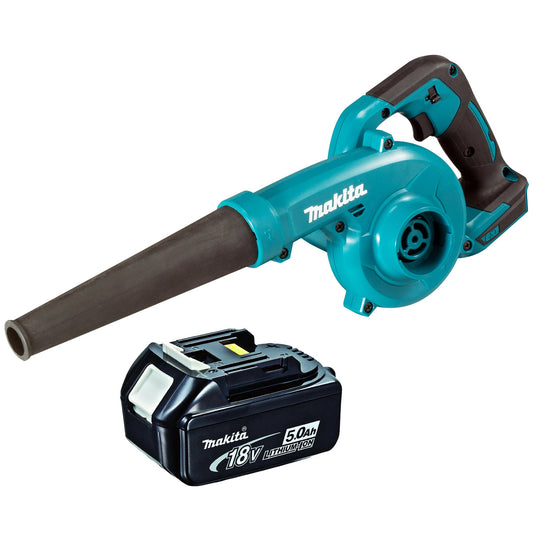 Makita DUB185Z 18V LXT Cordless Blower With 1 x 5.0Ah Battery