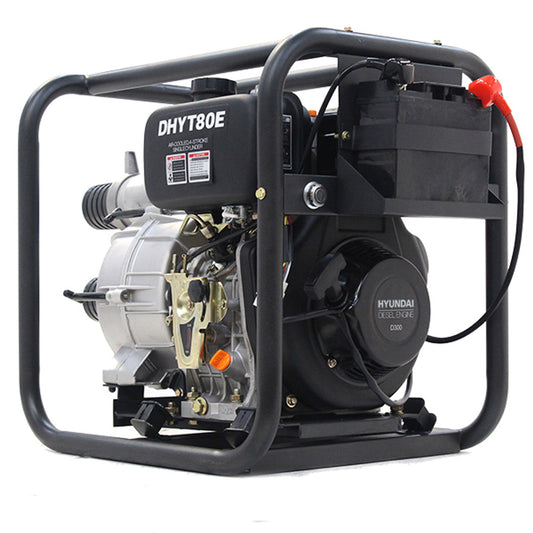 Hyundai DHYT80E 80mm Diesel Trash Water Pump 3.6L