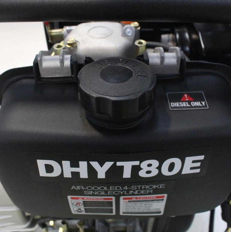 Hyundai DHYT80E 80mm Diesel Trash Water Pump 3.6L