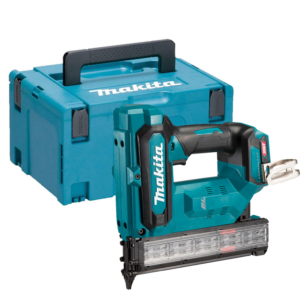 Makita FN001GZ02 40V Max XGT Brushless 18Ga Brad Nailer With Type 3 Case