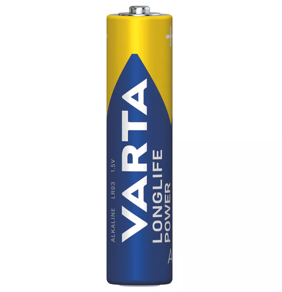 VARTA LONGLIFE POWER AAA ALKALINE BATTERIES 40 PACK