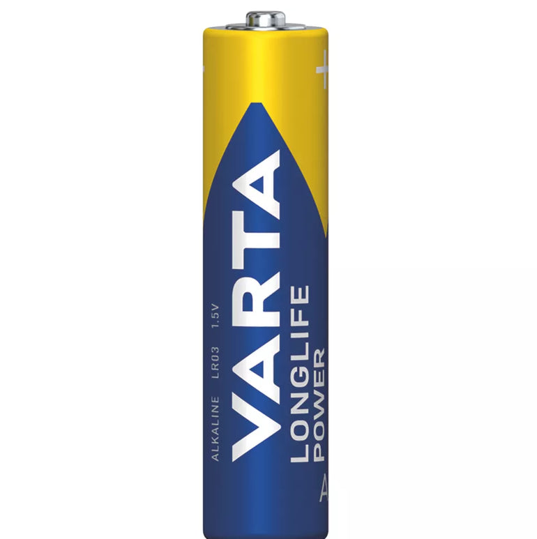 VARTA LONGLIFE POWER AAA ALKALINE BATTERIES 40 PACK