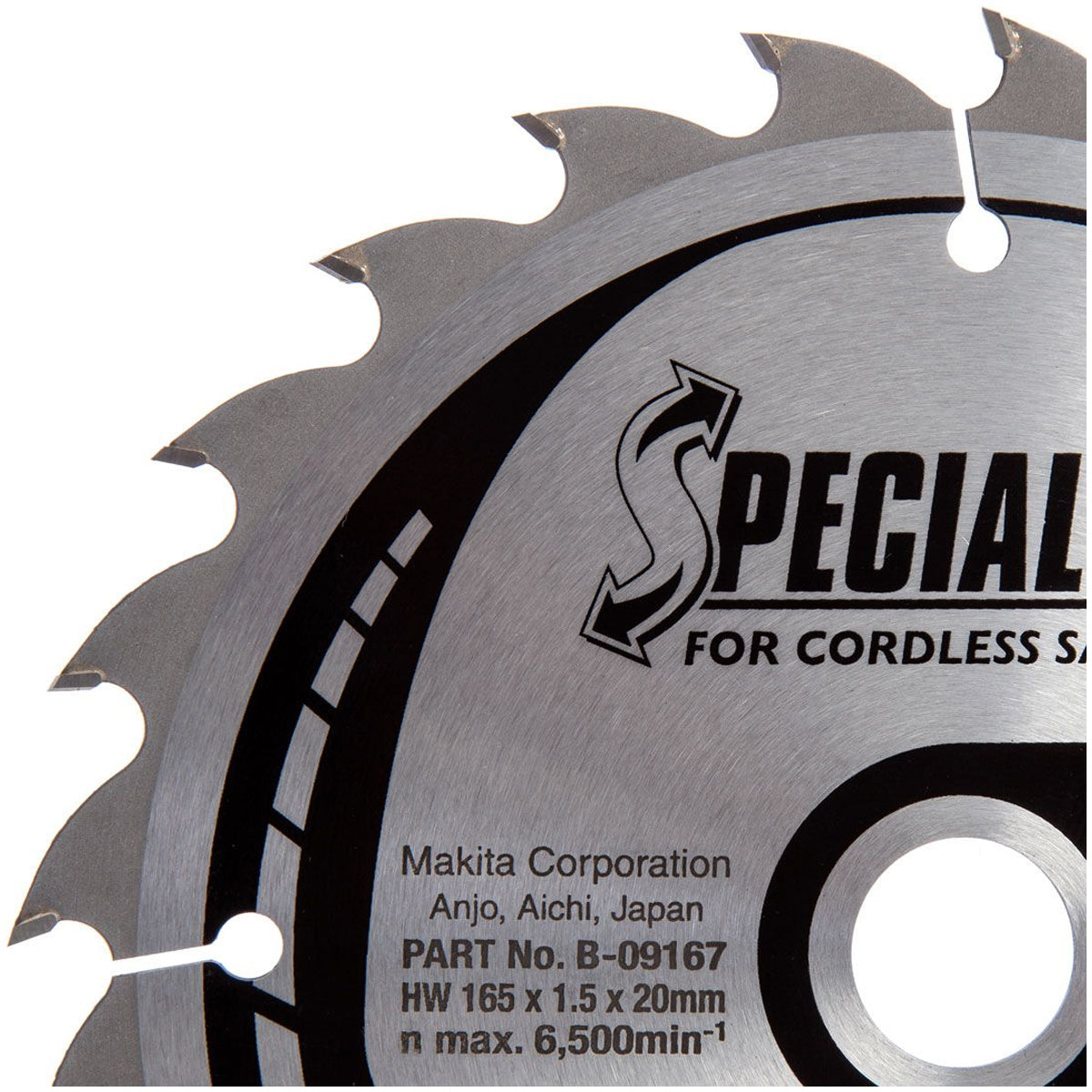 Makita 165mm 24T Wood Specialized Circular Saw Blade B-32904