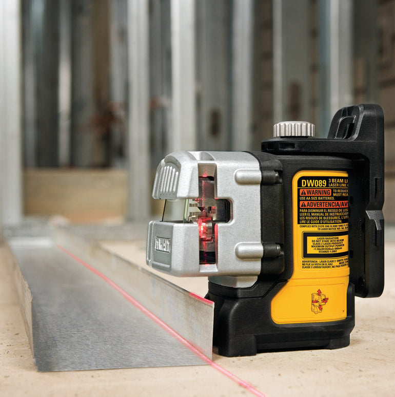 Dewalt DW089K 3 Way Self-Levelling Multi Line Laser