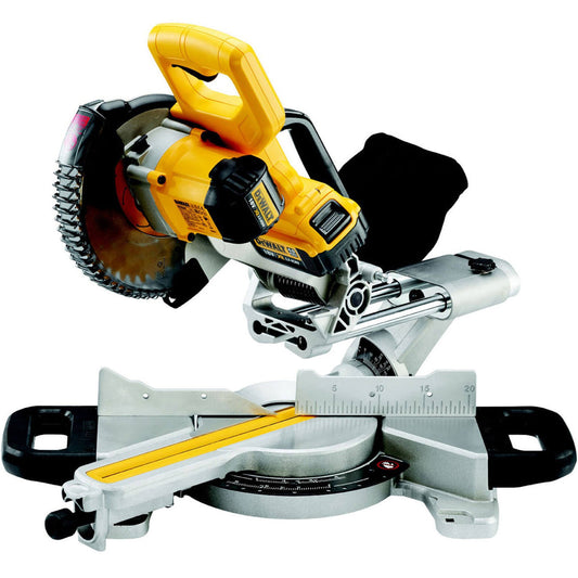 DeWalt DCS365N 18v 184mm XPS Slide Mitre Saw with Leg Stand