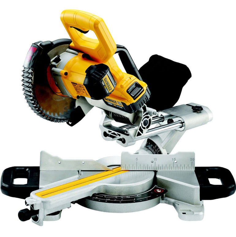 DeWalt DCS365N 18v 184mm XPS Slide Mitre Saw with Leg Stand