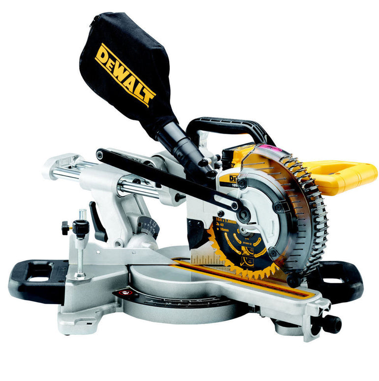 DeWalt DCS365N 18v 184mm XPS Slide Mitre Saw with Leg Stand