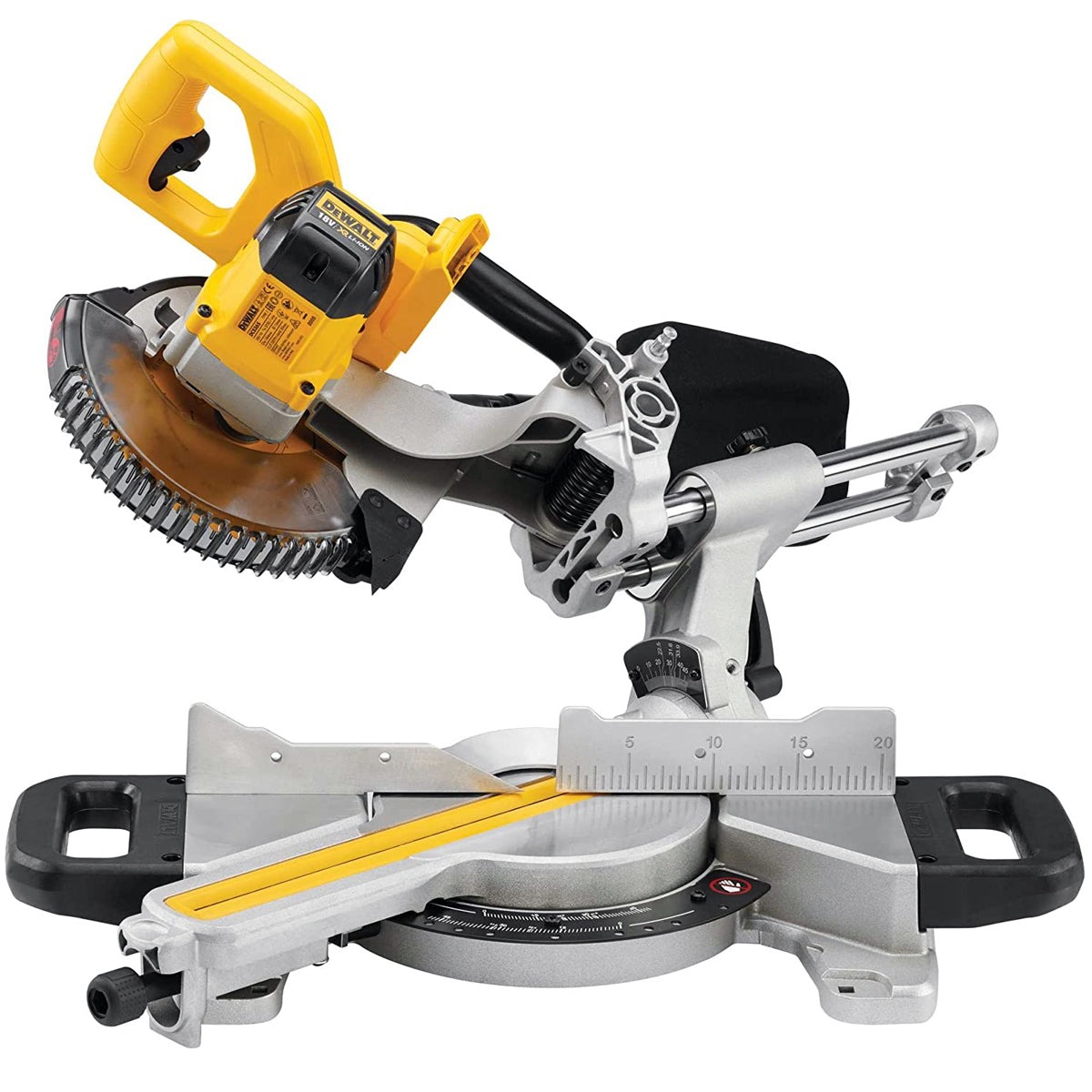 DeWalt DCS365N 18v 184mm XPS Slide Mitre Saw with Leg Stand