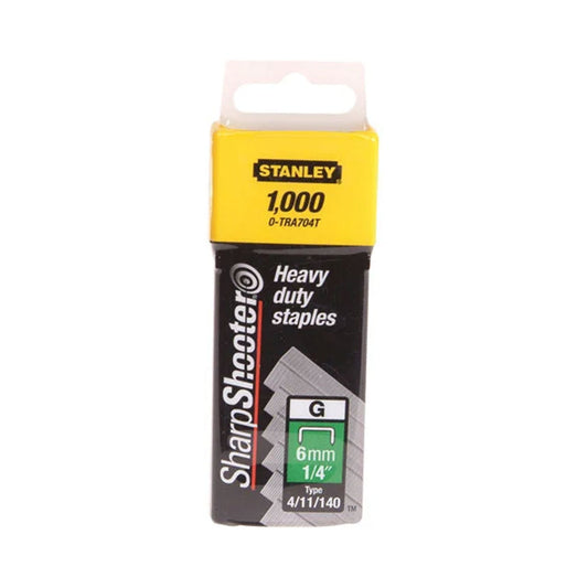 Stanley STA1TRA709T 14mm Heavy-Duty Staples Pack of 1000