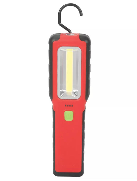 LAP RECHARGEABLE LED INSPECTION LIGHT RED / BLACK 650LM (149KY)