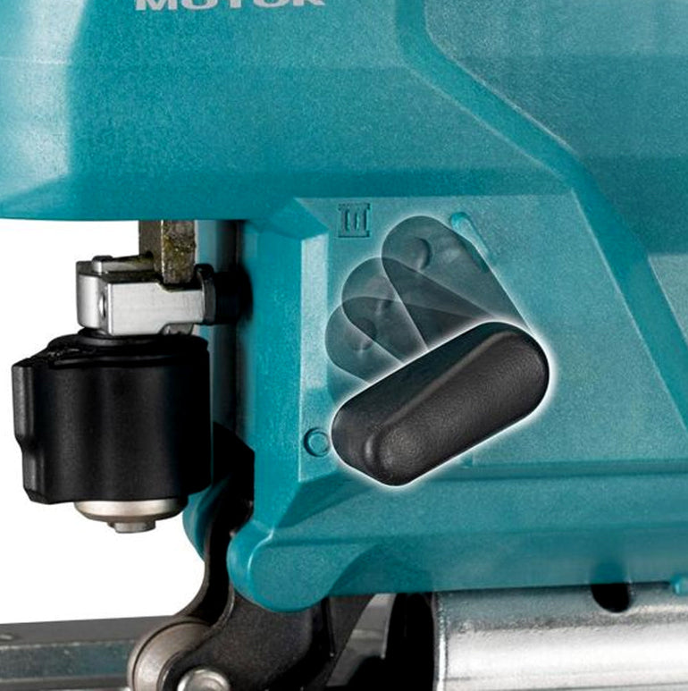 Makita DJV184Z 18V Brushless Top Handle Jigsaw with 1 x 5.0Ah Battery Charger & Bag