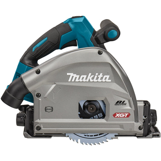 Makita SP001GZ03 40Vmax Brushless 165mm Plunge Saw With 2 x 1.5m Guide Rail & Case + Rail Bag