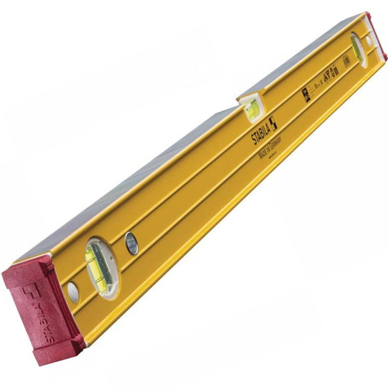 Stabila 96-2 Double Plumb Ribbed Box Level Twin Pack 60cm + 120cm