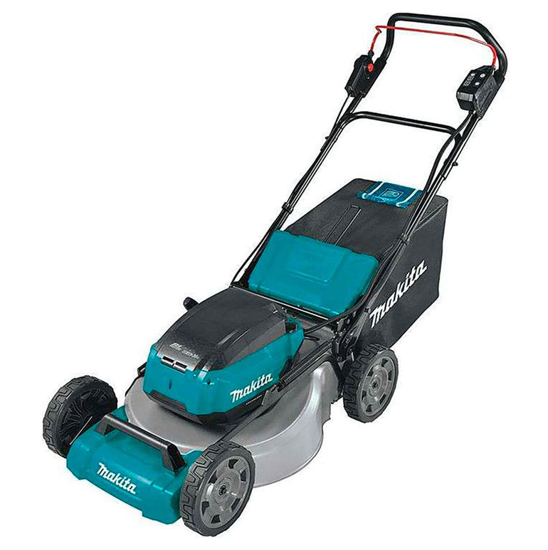 Makita DLM530PT4 36V LXT Brushless 530mm Lawn Mower With 4 x 5.0Ah Batteries & Charger