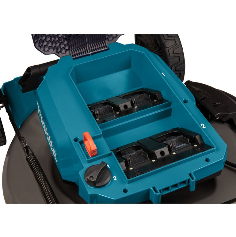 Makita DLM530PT4 36V LXT Brushless 530mm Lawn Mower With 4 x 5.0Ah Batteries & Charger