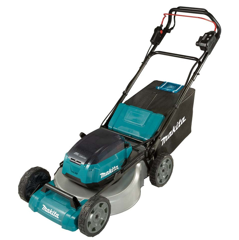 Makita DLM532PG2 36V LXT Brushless 530mm Lawn Mower With 2 x 6.0Ah Batteries & Charger