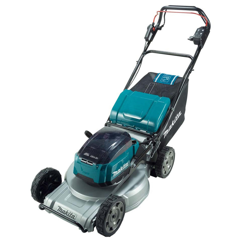 Makita DLM533PG2 36V LXT Brushless 530mm Lawn Mower With 2 x 6.0Ah Batteries & Charger